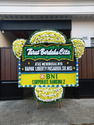 Papan Bunga Duka di Kronjo