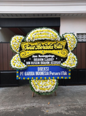 Papan Bunga Duka di Kronjo